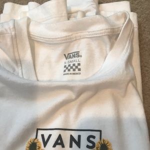 Vans off the wall long sleeve tee shirt